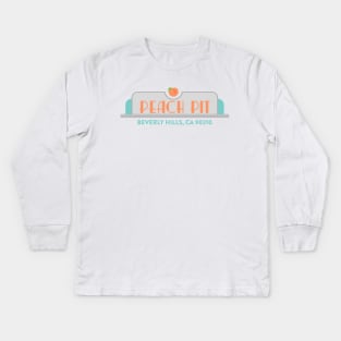 Peach Pit (Beverly Hills, 90210) Kids Long Sleeve T-Shirt